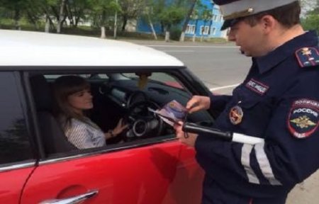 Госавтоинспекция в Артеме Приморского края провела профилактическую акцию «Офицерский рейд вежливости»