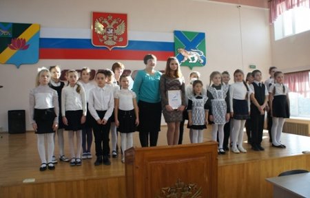 В Лесозаводске состоялось награждение победителя Всероссийского конкурса «Лучший урок письма».