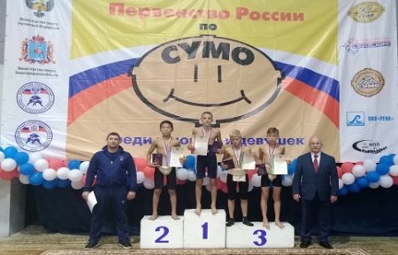 Артемовские борцы завоевали три золотые медали на Первенстве России по сумо.