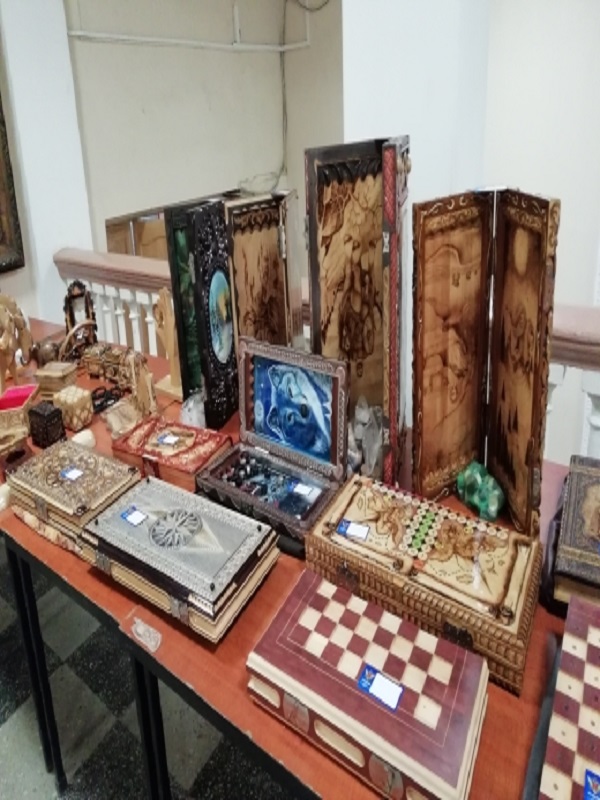 Выставка продажа сувенирной продукции изготовленной в ФКУ ИК-20 ГУФСИН 26-26 июля 2018