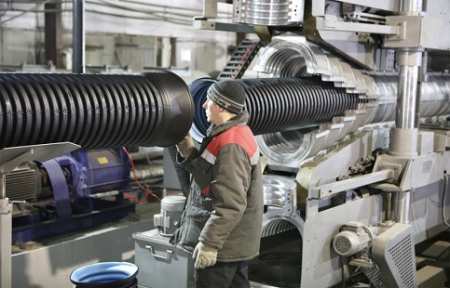 «Пластпродукт» запустила производство полимерных гофрированных труб в Артеме.