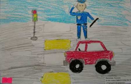 Школьники из Артема участвуют в творческом конкурсе «Полицейский Дядя Степа».