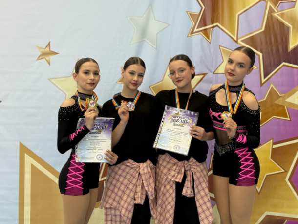 Призовые места по чир-спорту заняли артёмовские спортсменки