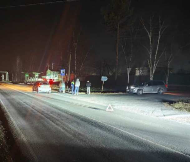 В Артёме сотрудники Госавтоинспекции устанавливают обстоятельства ДТП с участием пешеходаV