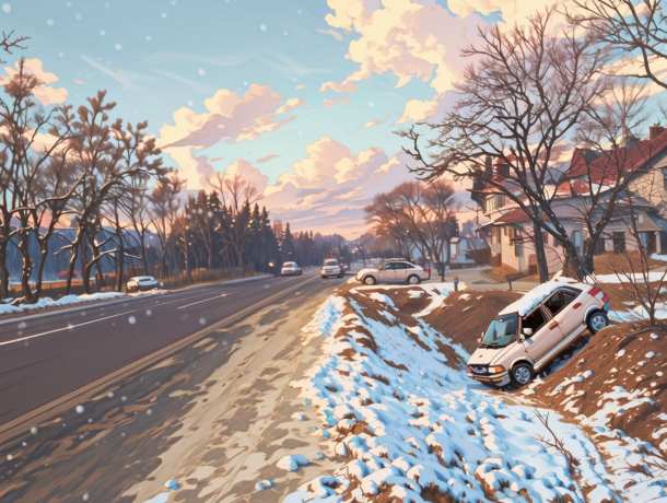 В Артёме полицейские установили и привлекли к ответственности водителя, покинувшего место ДТП