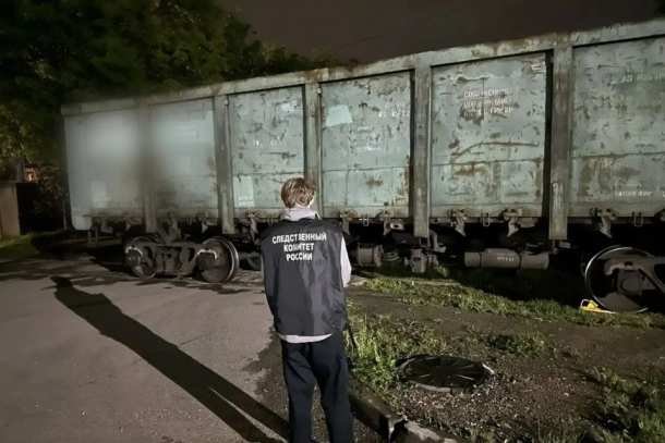 В Приморье СК проводит проверку по факту схода с рельсов двух полувагонов